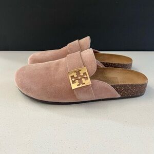 TORY BURCH MELLOW mouve CLOUD MULE SLIDE SIZE 8